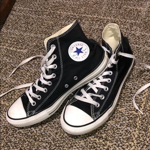 Black High Top Converse